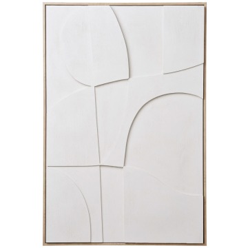 SELSEY Obraz Chatory 60x90 cm II biały - Genesis