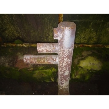 Rozdzielacz Rura stalowa fi 114mm 11,4cm na 76mm 7,6cm element rury