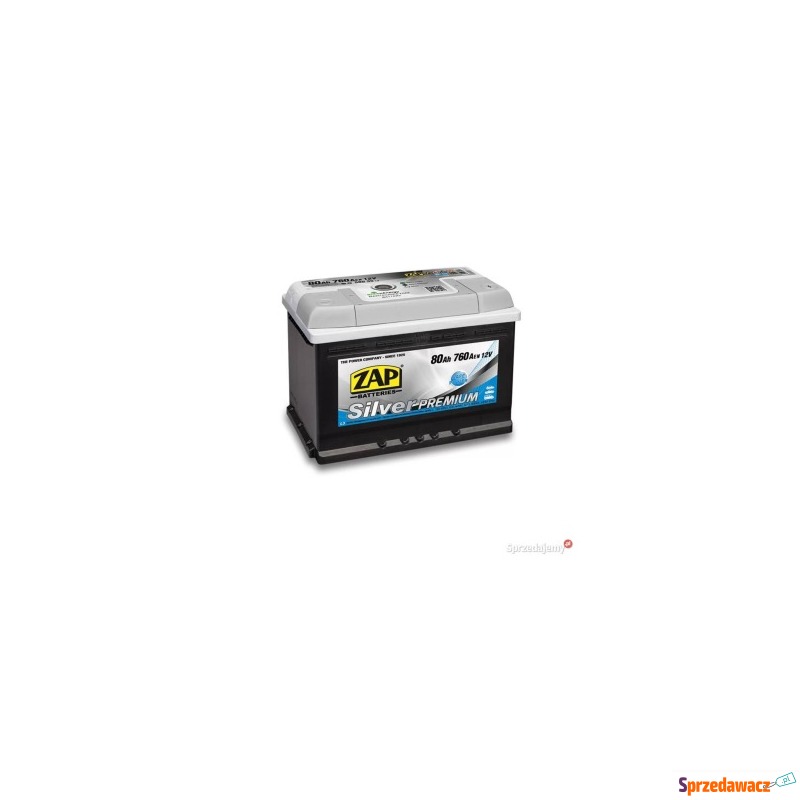 Akumulator 80Ah 760A Zap Silver Premium - Akumulatory - Gdynia