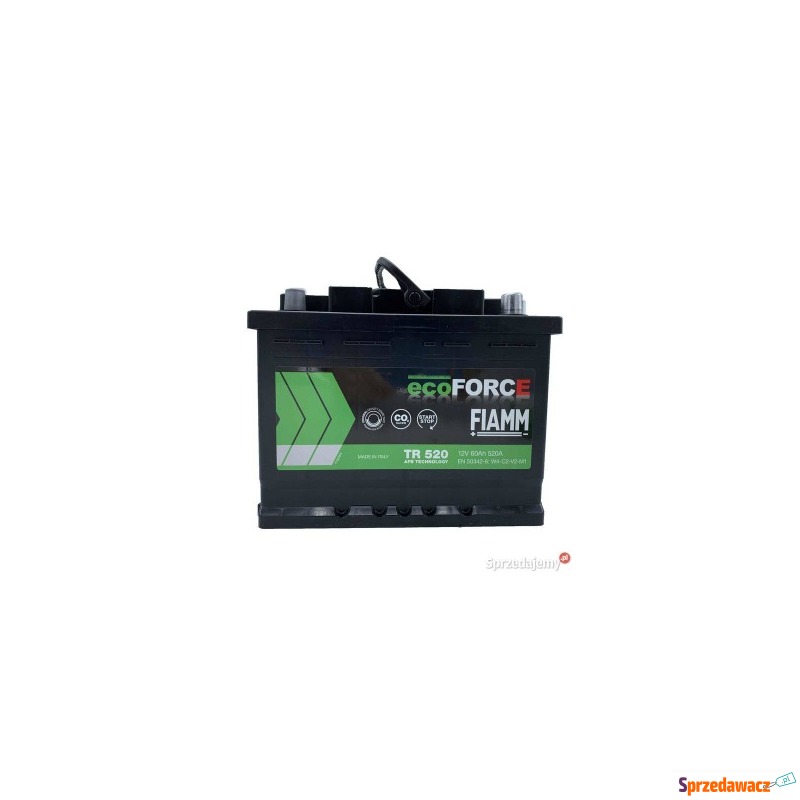Akumulator 60AH 520A Fiamm Ecoforce AFB - Akumulatory - Gdynia