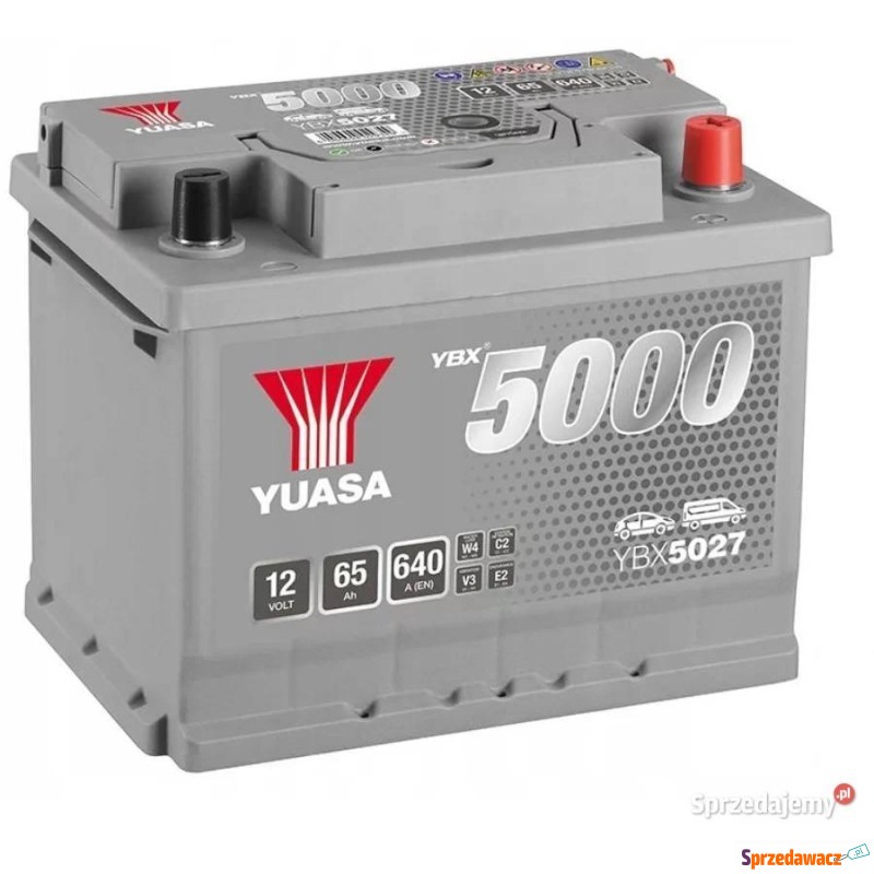 Akumulator 65Ah 640A Yuasa Silver