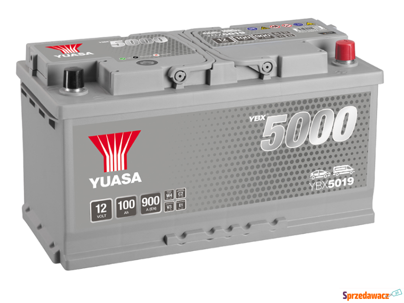 Akumulator 100Ah 900A Prawy Plus...