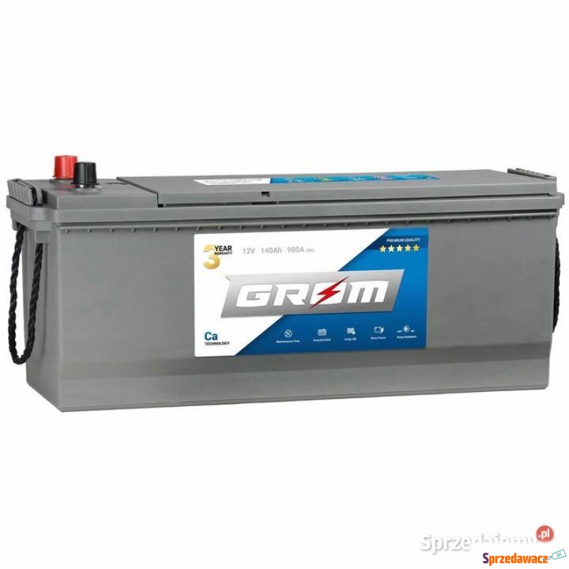 Akumulator 140Ah 900A GROM Premium