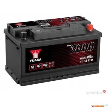 Akumulator 80Ah 760A Yuasa Standard