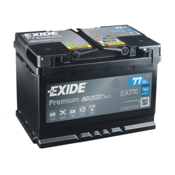 Akumulator 77Ah 760A Exide Premium