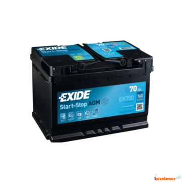 Akumulator 70Ah 760A Exide AGM