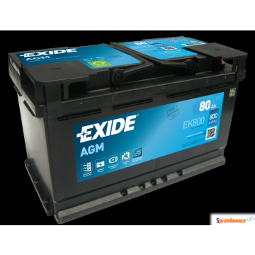 Akumulator 80Ah 800A Exide AGM start&stop