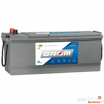 Akumulator 140Ah 900A GROM Premium
