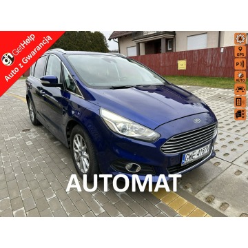 Ford S-Max - Automat, asystent parkowania, nawigacja, audio Sony ,drugie opony, hak