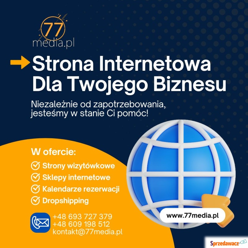 Nowoczesna strona internetowa, która wspiera... - Usługi graficzne, Internet - Wrocław