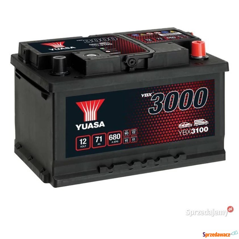 Akumulator 71Ah 680A Yuasa Standard - Akumulatory - Gdynia