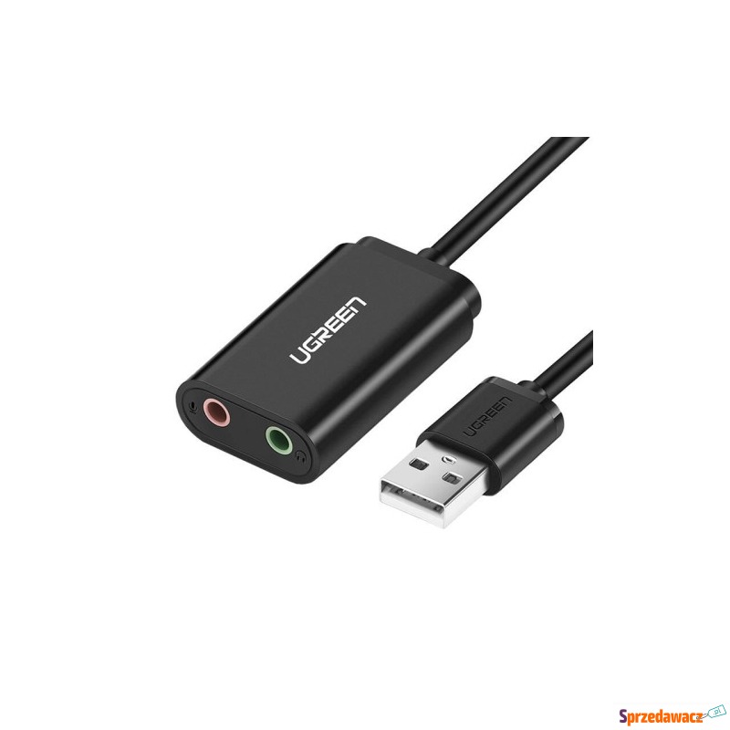 Karta dźwiękowa USB UGREEN US205 15cm (czarna) - Karty dźwiękowe - Mielec