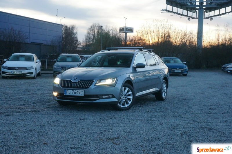 Skoda Superb 2017,  2.0 diesel - Na sprzedaż za 45 500 zł - Poznań