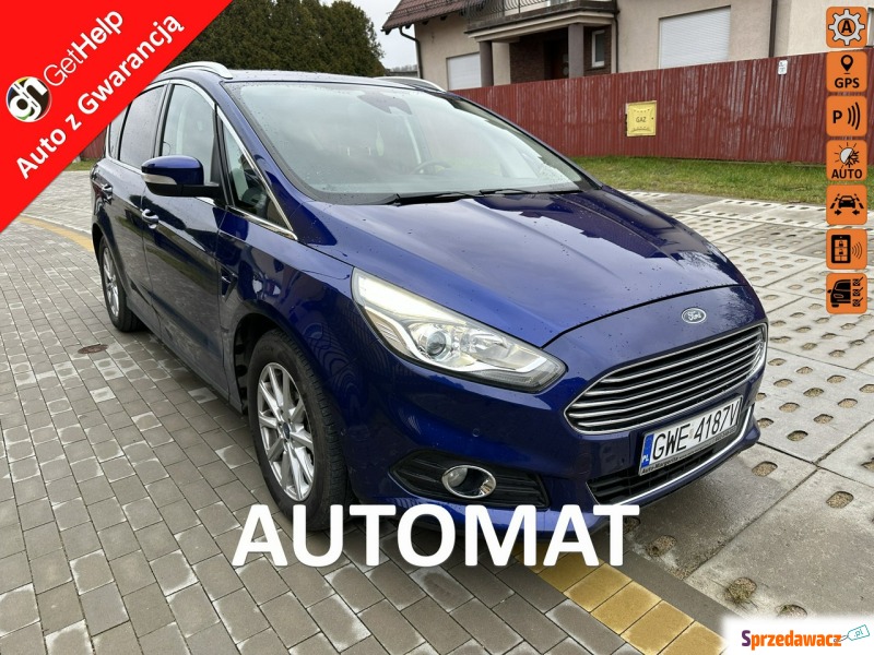 Ford S-MAX  Minivan/Van 2016,  2.0 diesel, automat - Na sprzedaż za 29 900 zł - Wejherowo