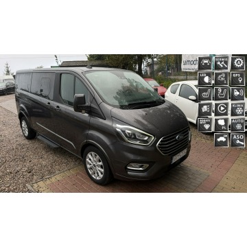 Ford Tourneo Custom - 2.0tdci 130 KM automat 9.os. Long Polski salon f-kt VAT 1.wl 1.r. Gwar