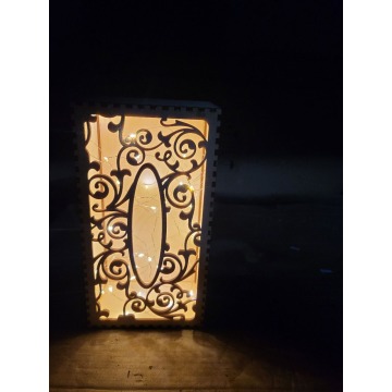 Lampa z naturalnego drewna | Boho Loft | LED