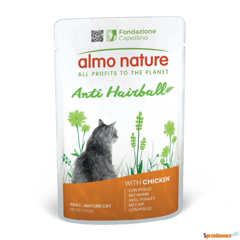 Almo Nature Functional Anti Hairball, 6 x 70 g... - Karmy dla kotów - Mysłowice