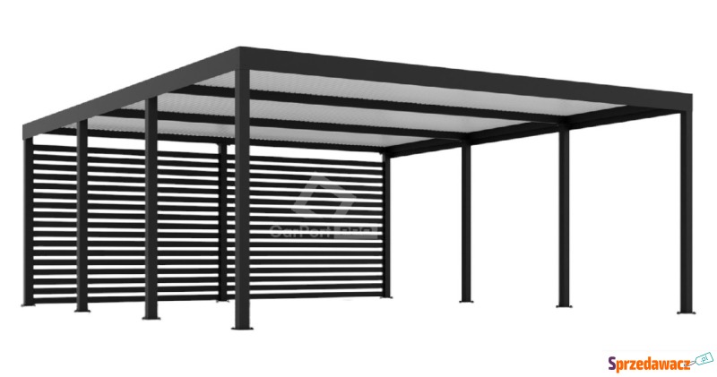 CarPort Premium - wiata samochodowa 6x5,5 - z... - Garaże i wiaty - Kielce