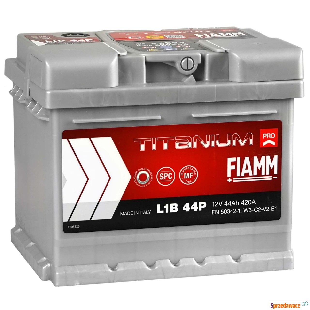 Akumulator 44Ah 390A Fiamm titanium...
