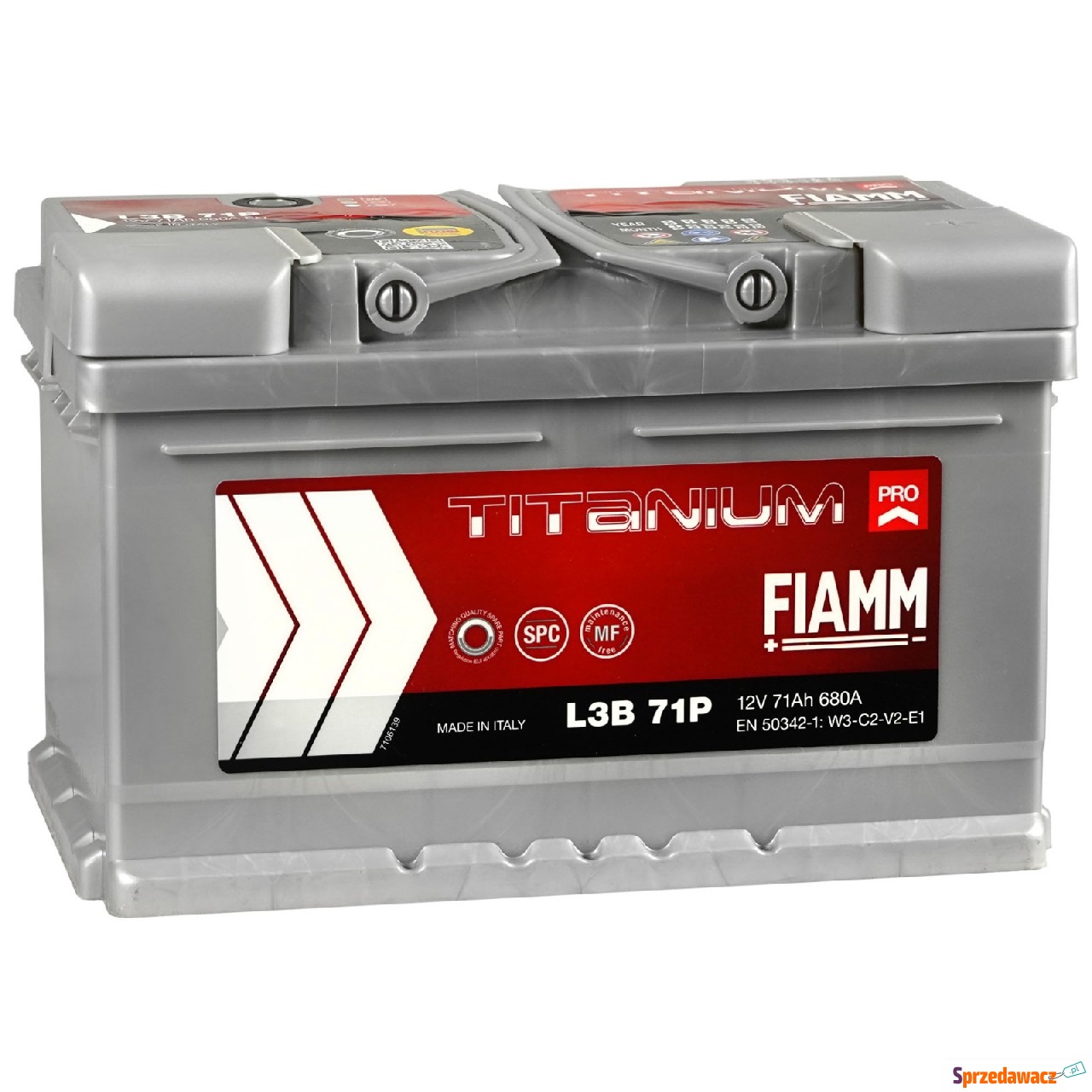 Akumulator 12V 71Ah 680A Prawy...