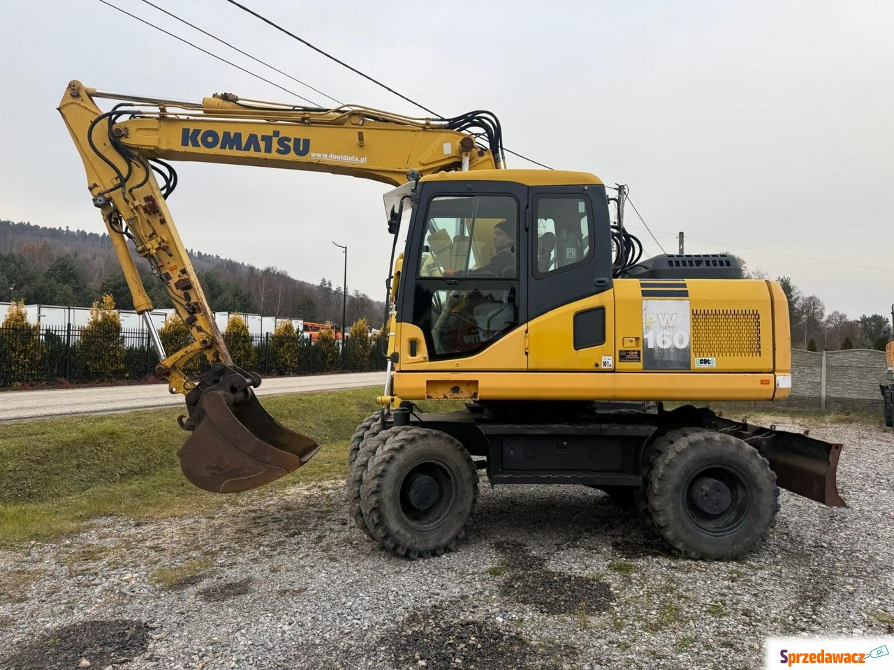 Komatsu PW160-7E0 Szybko Złącze...