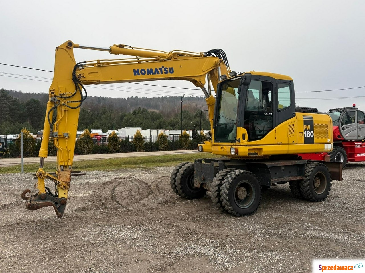 Komatsu PW160-7H Szybko Złącze...