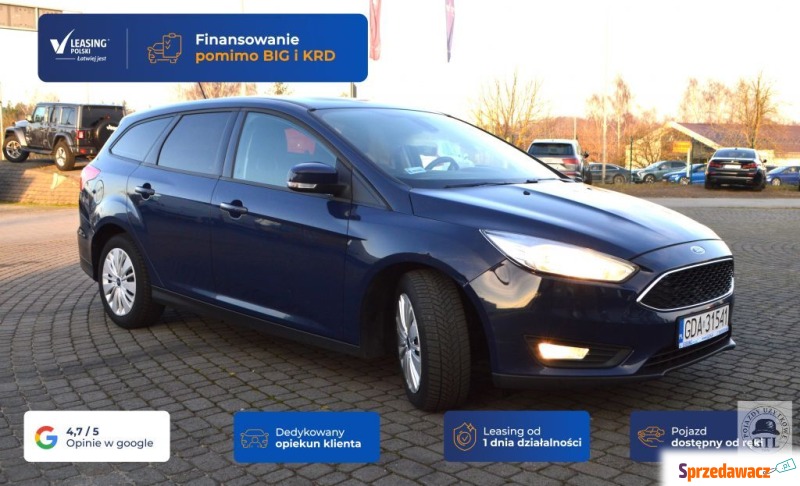 Ford Focus 2017 diesel - Na sprzedaż za 19 557 zł - Gdańsk