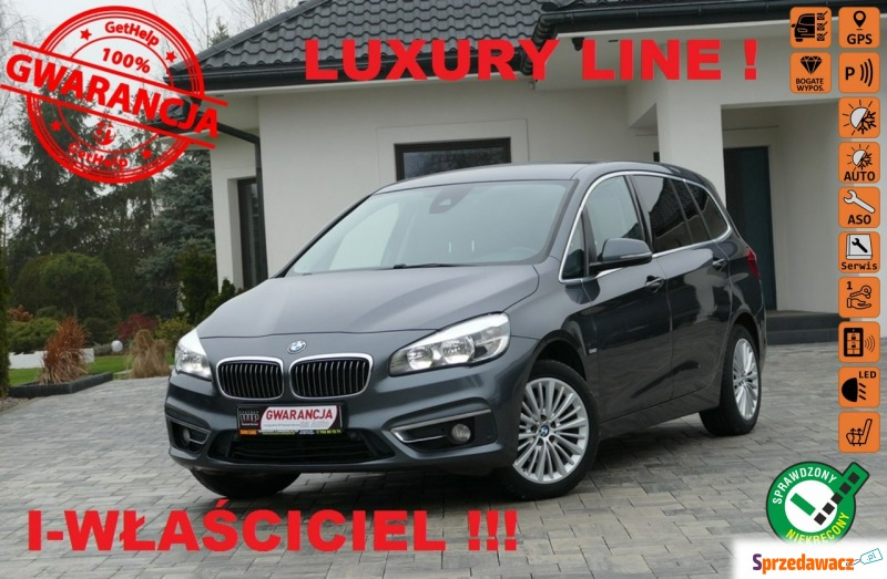 BMW Seria 2  Minivan/Van 2016,  1.5 diesel - Na sprzedaż za 37 200 zł - Grójec