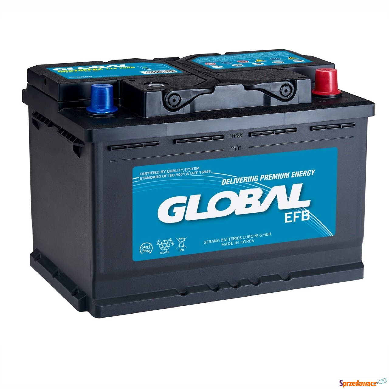Akumulator 70Ah 680A Global Efb...