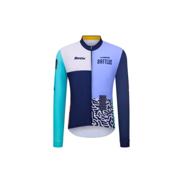Termiczna koszulka rowerowa Santini Trek Driftless Team Replica