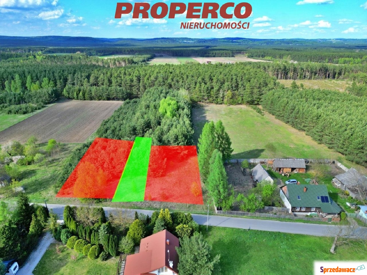 Działka z MPZP, pow. 1400 m2,...