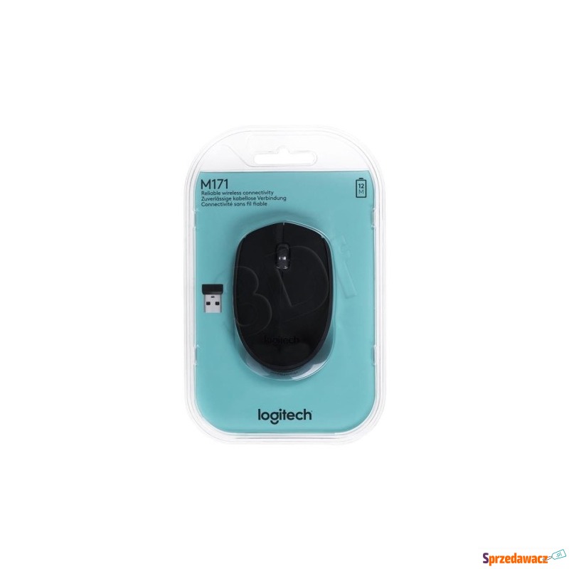 Mysz Logitech M171 910-004424 (optyczna; 1000... - Myszki - Głogów
