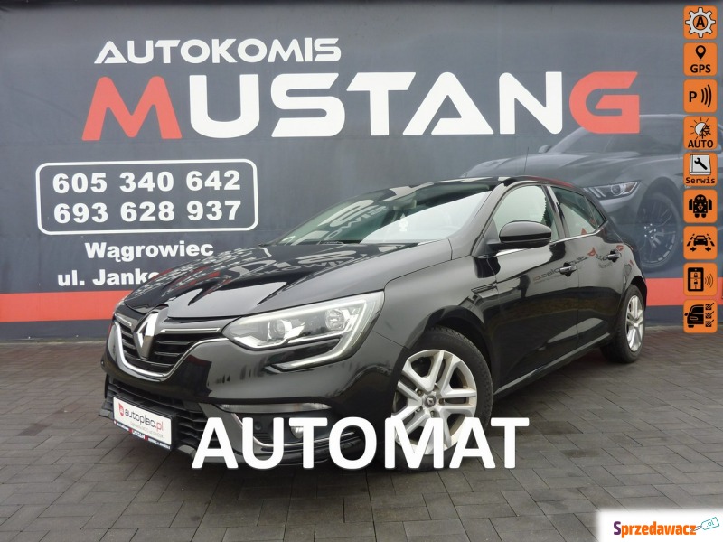 Renault Megane  Hatchback 2018,  1.5 diesel, automat - Na sprzedaż za 42 900 zł - Wągrowiec