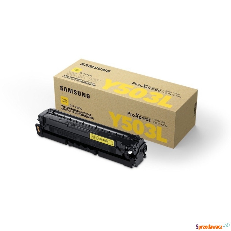 HP Inc. Samsung CLT-Y503L H-Yield Yellow Toner - Tusze, tonery - Puławy