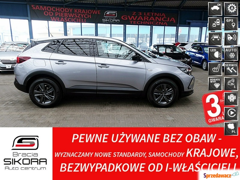 Opel HS  SUV 2022,  1.2 benzyna, automat - Na sprzedaż za 83 900 zł - Mysłowice