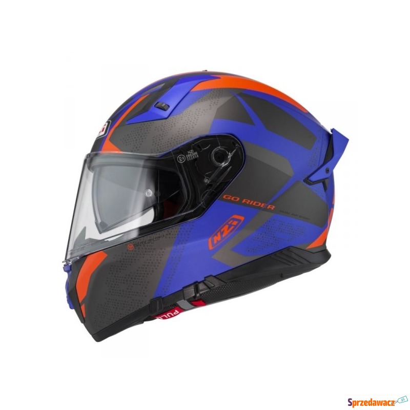 Kask Motocyklowy NZI Go Rider Stream Duo Trident... - Kaski motocyklowe - Sandomierz