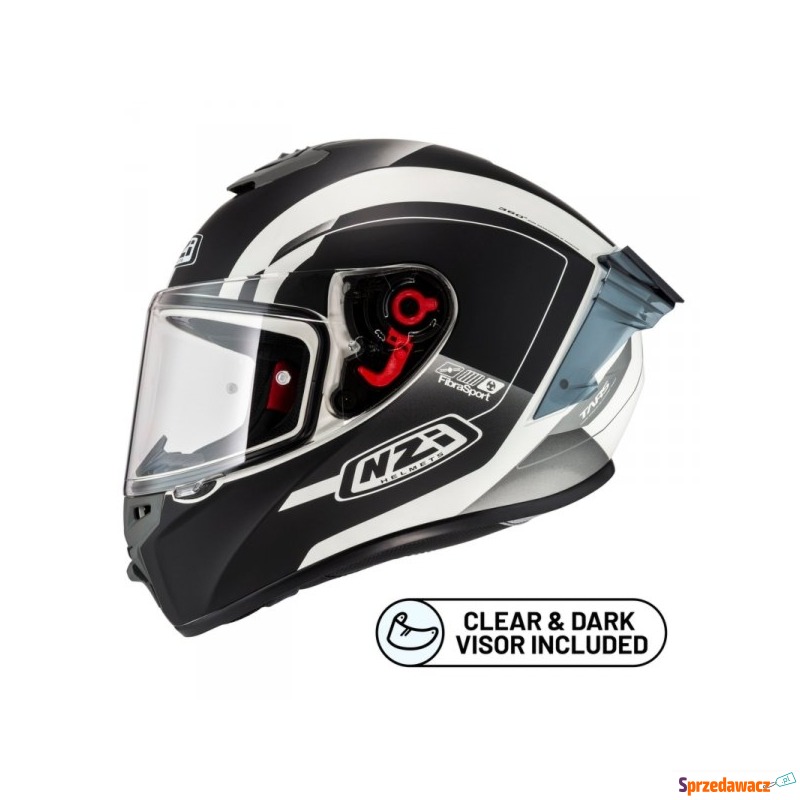 Kask Motocyklowy NZI Trendy Stream Elegance White... - Kaski motocyklowe - Kielce