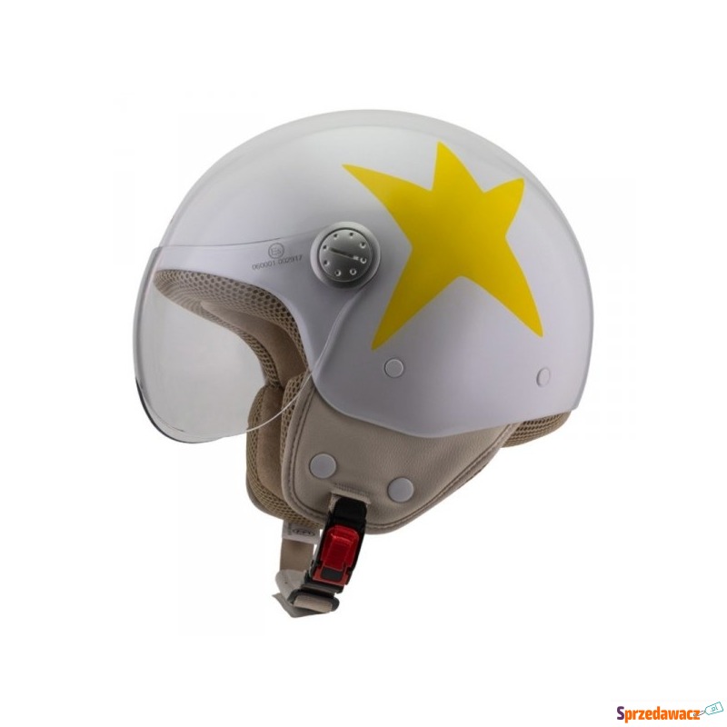 Kask Motocyklowy NZI Pasarela Constelación Amarilla - Kaski motocyklowe - Ugoszcz