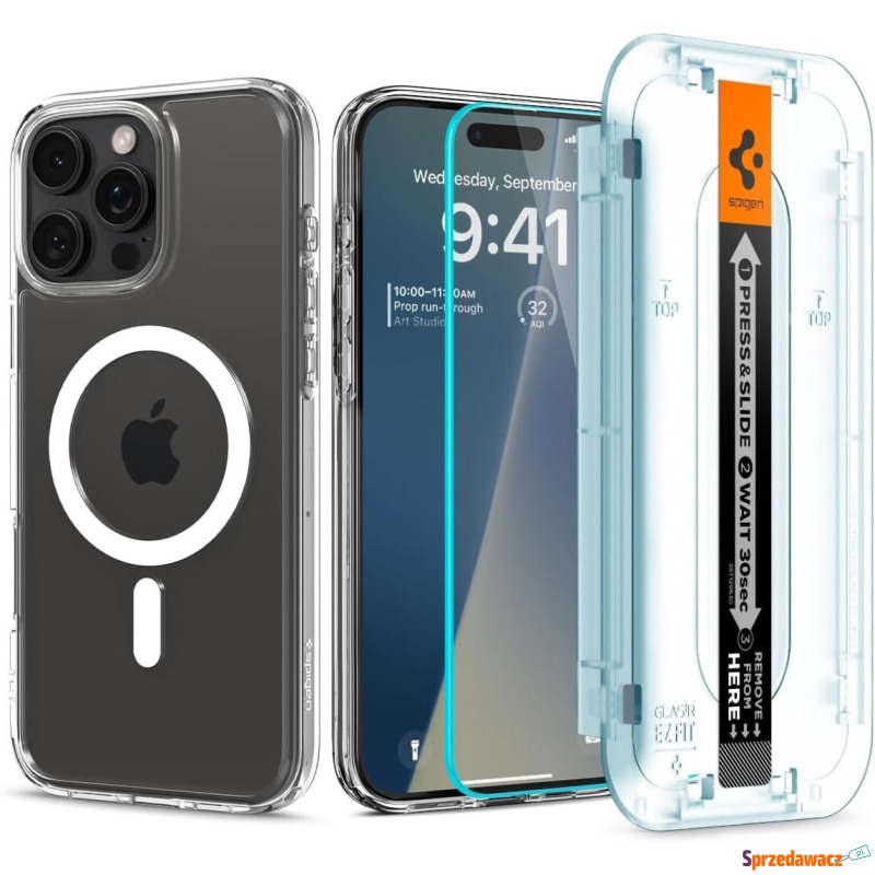 Etui + szkło Spigen Ultra Hybrid...
