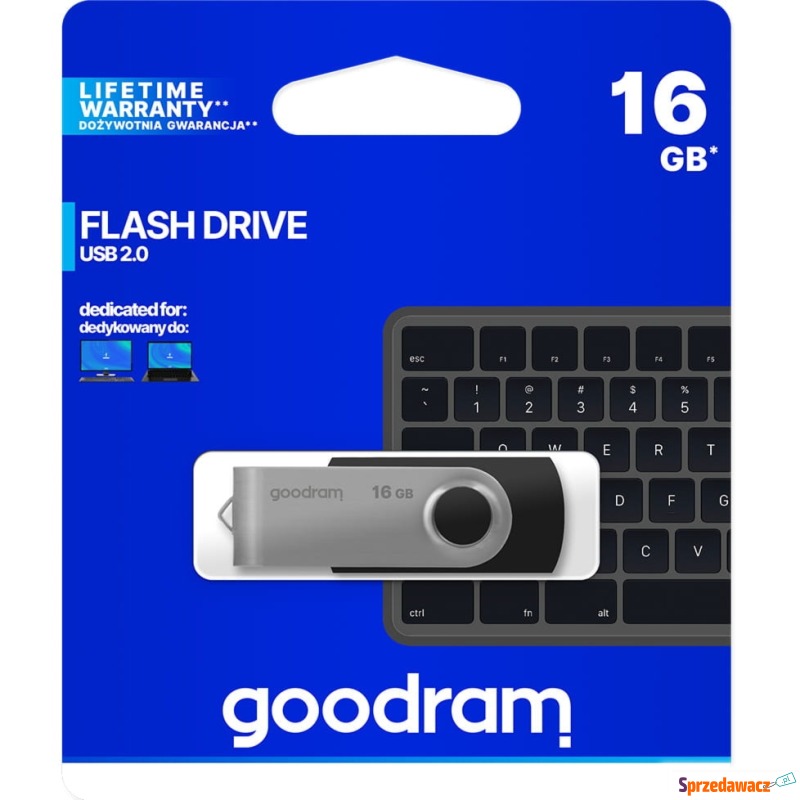 Pendrive USB-A 2.0, Goodram UTS...
