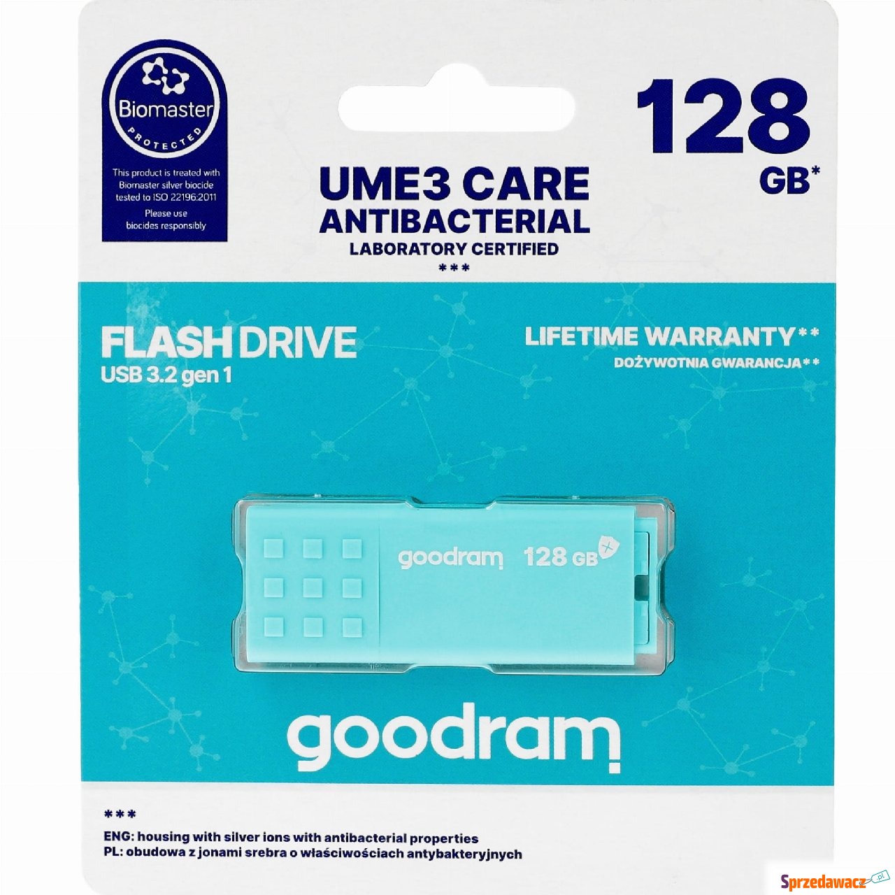 Pendrive USB-A 3.2 Gen 1, Goodram...