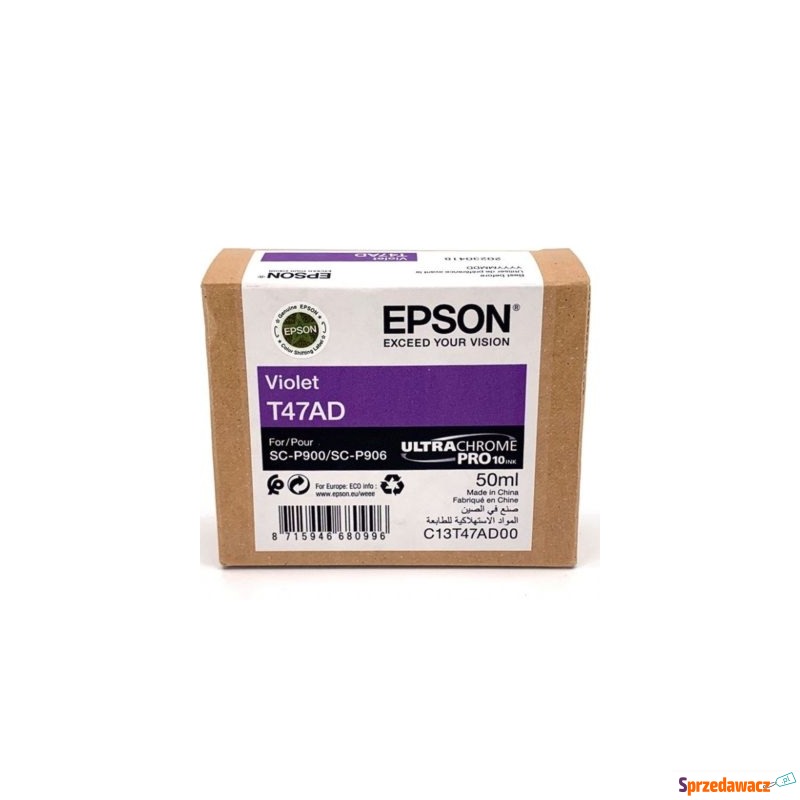 Tusz Oryginalny Epson T47AD (C13T47AD00) (Fio... - Tusze, tonery - Sopot