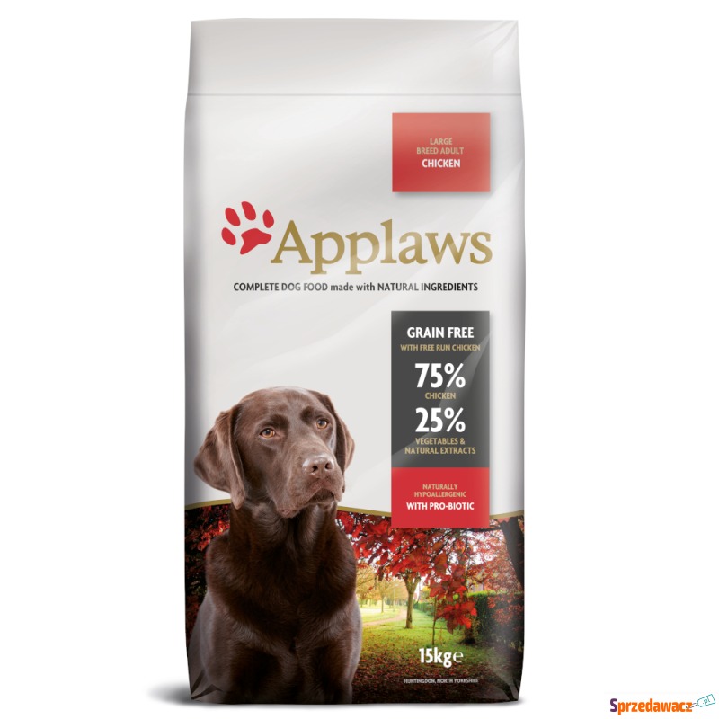 Dwupak Applaws  - Adult Large Breed, kurczak,... - Karmy dla psów - Gdynia