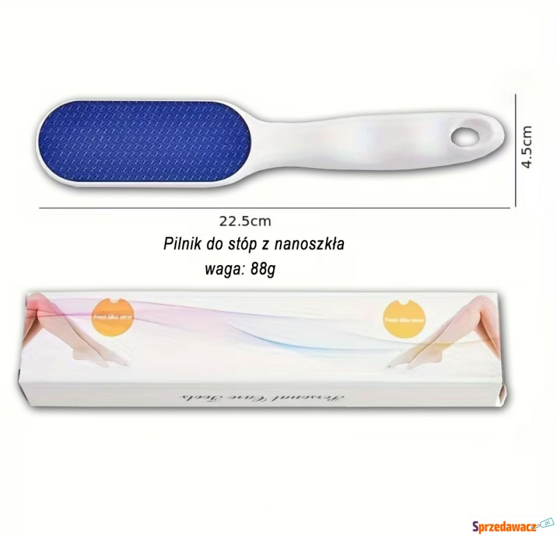 Nano szklany pilnik do stóp tarka do pięt - Pielęgnacja dłoni, stóp - Krosno