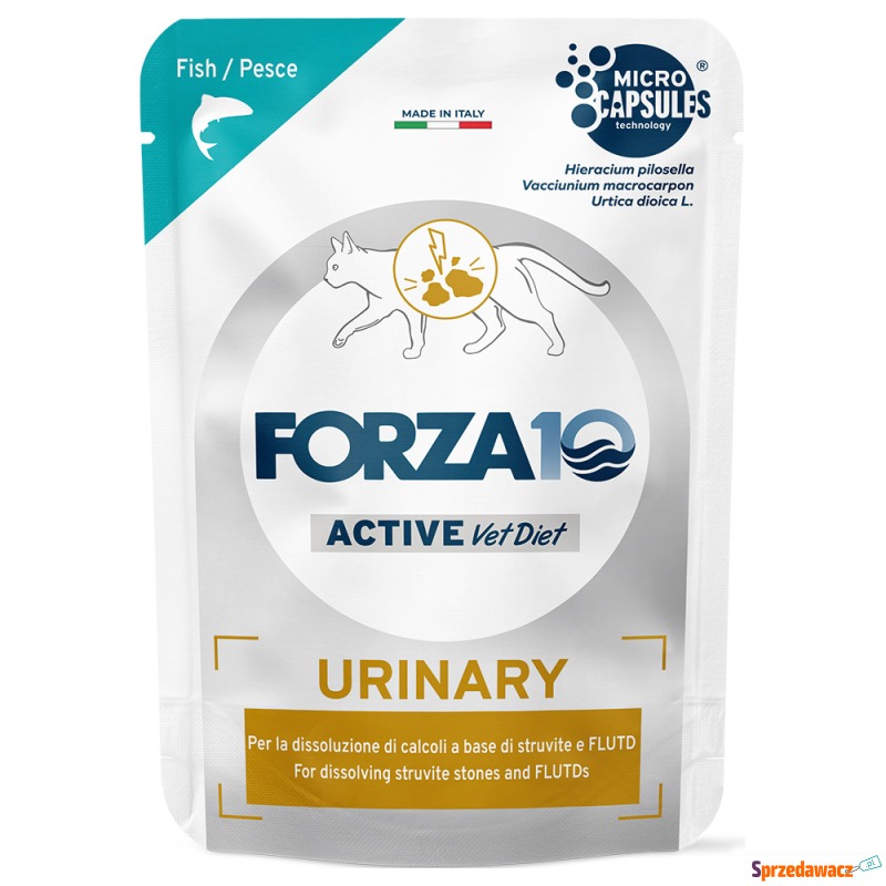 Forza 10 Urinary Active Vet Diet dla kotów, 12... - Karmy dla kotów - Grodzisk Mazowiecki