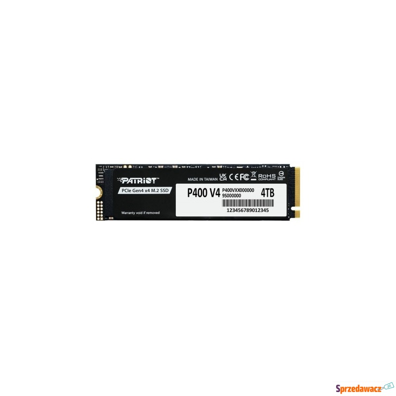 SSD Patriot P400 V4 4TB M.2 2280...