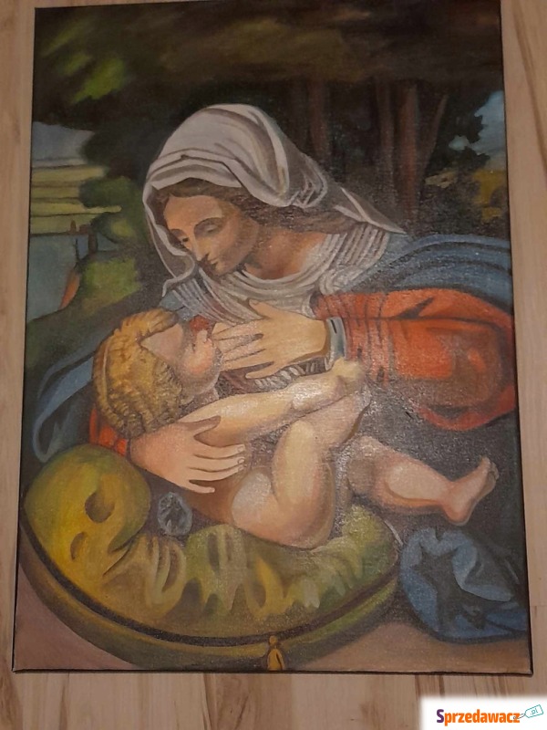 Sprzedam obraz Matka boska karmiąca