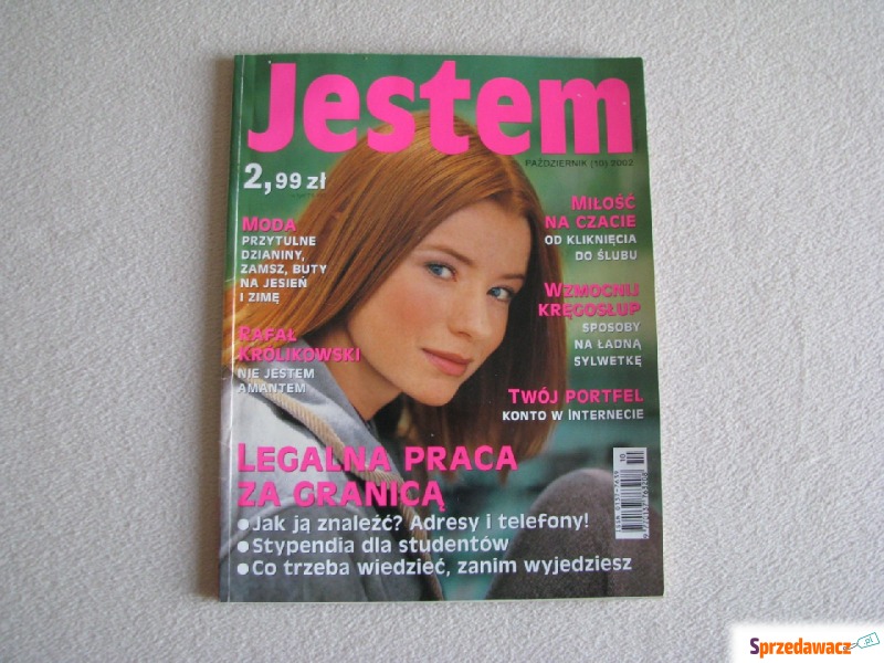 Magazyn Jestem nr 10 z 2002 r.- miesięcznik dla... - Czasopisma, prasa - Brzegi