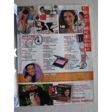 Magazyn Dziewczyna nr 1 z 2004 r.- miesięcznik... - Czasopisma, prasa - Brzegi - zdjęcie 2