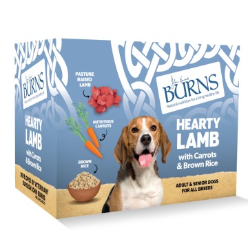 Burns, jagnięcina z warzywami i brązowym ryżem - 6 x 395 g